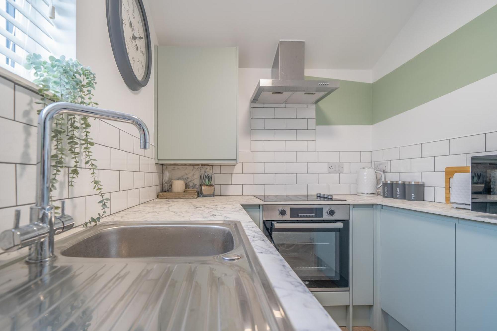 Gorgeous New 1 Bedroom Penthouse Flat มอร์คัมบ์ ภายนอก รูปภาพ